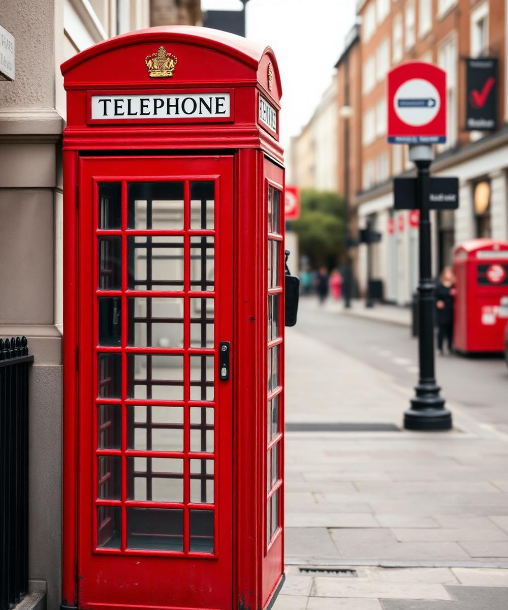 Cabina telefonica rossa di Londra